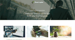 Desktop Screenshot of planetcapitalltd.com